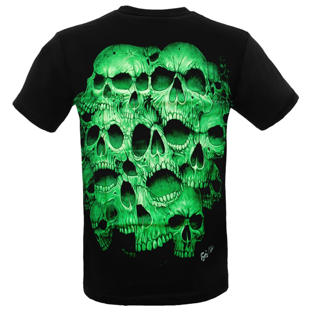 MD-0274 Caballo T-shirt Skulls - MD-0274